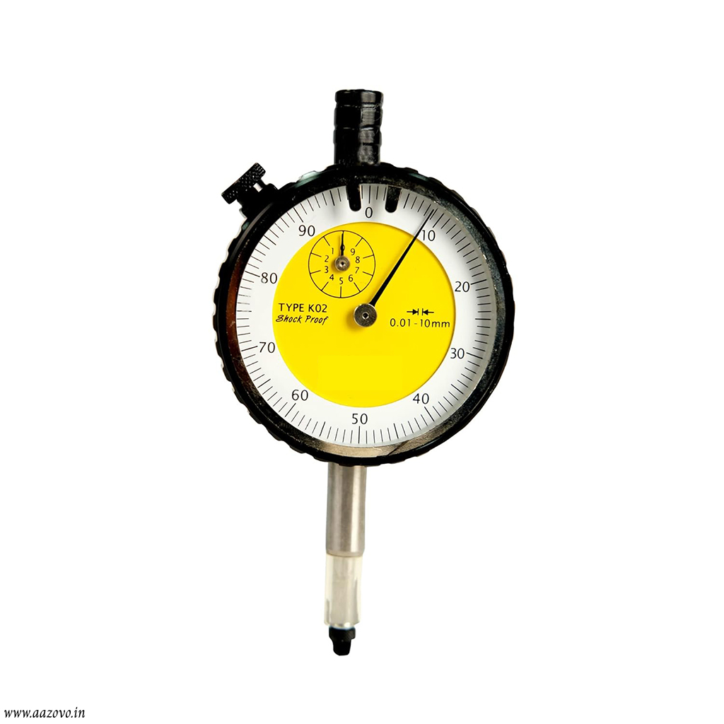 PLUNGER TYPE DIAL GAUGE (0.01MM READING)